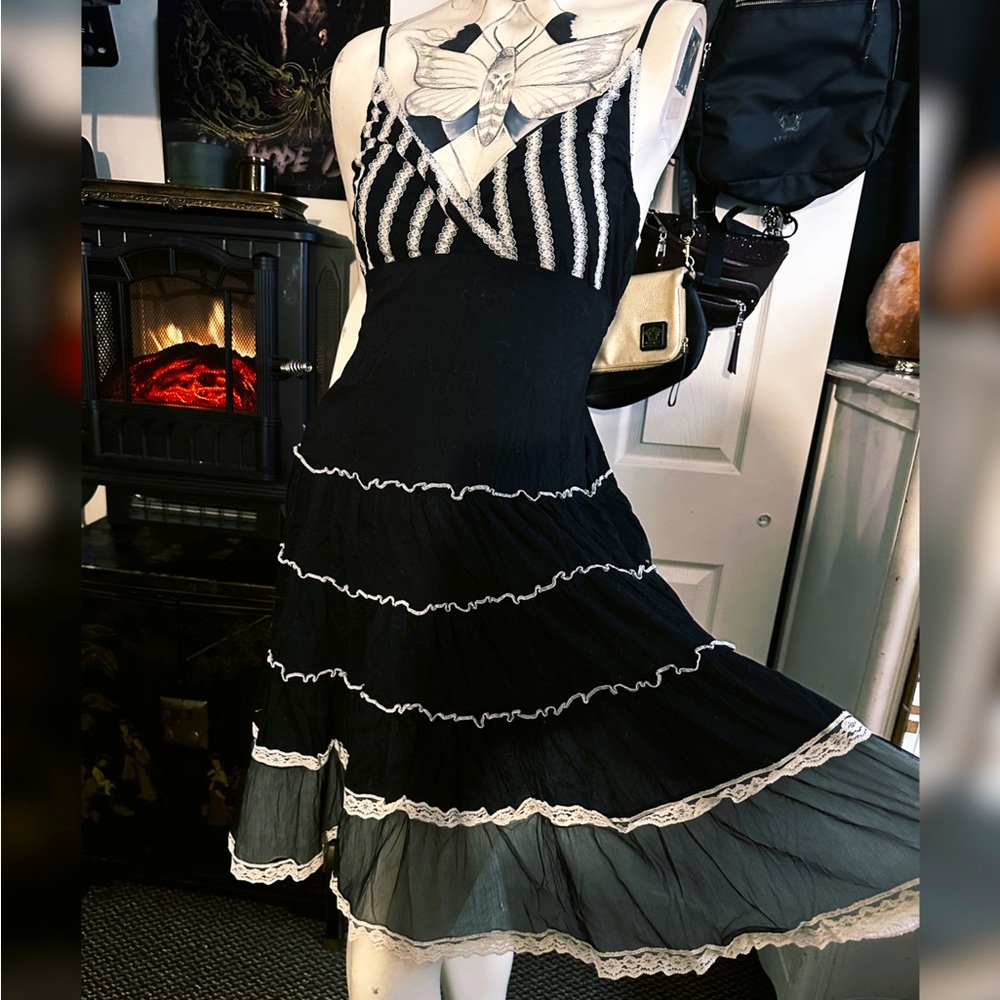 Vintage morbid threads fairy goth dress